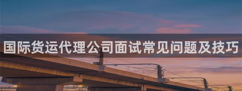 百度一下尊龙：国际货运代理公司面试常见问题及技巧