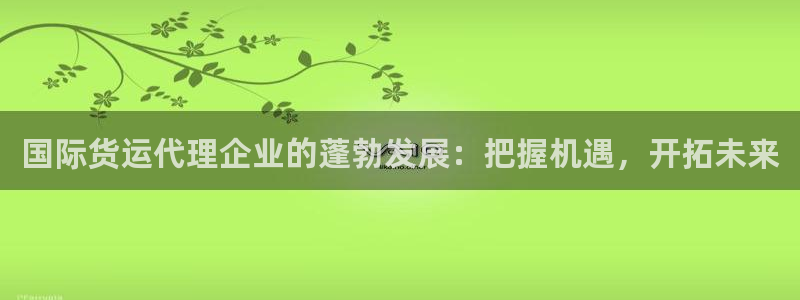 尊龙实业：国际货运代理企业的蓬勃发展：把握机遇，开拓未来